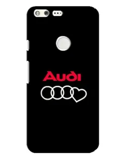 Чохол для Google Pixel XL з картинкою «Логотип Audi Heart»
