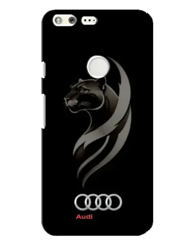 Чохол для Google Pixel XL з картинкою «Графіка — пантера та Audi»