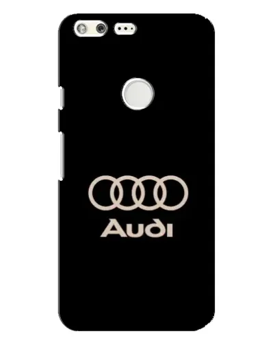 Чохол для Google Pixel XL з картинкою «Audi — золотий логотип»