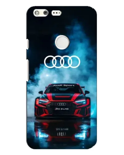 Чохол для Google Pixel XL з картинкою «Audi Sport — неон»