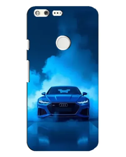 Чохол для Google Pixel XL з картинкою «Audi — блакитна енергія»