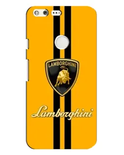 Чохол для Google Pixel XL з картинкою «Lamborghini Stripe жовтий»