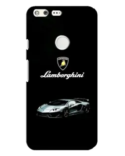 Чохол для Google Pixel XL з картинкою «Логотип Lamborghini класика»