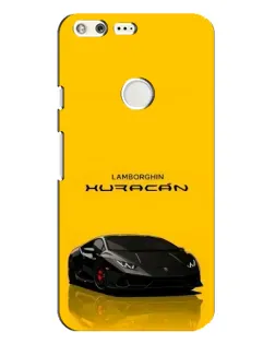 Чохол для Google Pixel XL з картинкою «Lamborghini Huracan чорний»