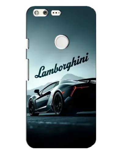 Чохол для Google Pixel XL з картинкою «Класичний Lamborghini надпис»