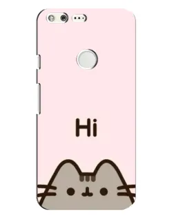 Чохол для Google Pixel XL з картинкою «Пушин каже Hi»