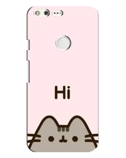 Чохол для Google Pixel XL з картинкою «Пушин каже Hi»