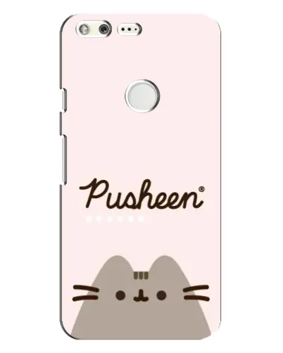 Чохол для Google Pixel XL з картинкою «Pusheen логотип»