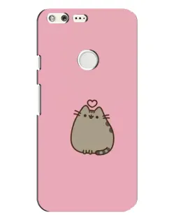 Чохол для Google Pixel XL з картинкою «Pusheen серце»