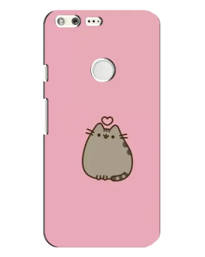 Чохол для Google Pixel XL з картинкою «Pusheen серце»