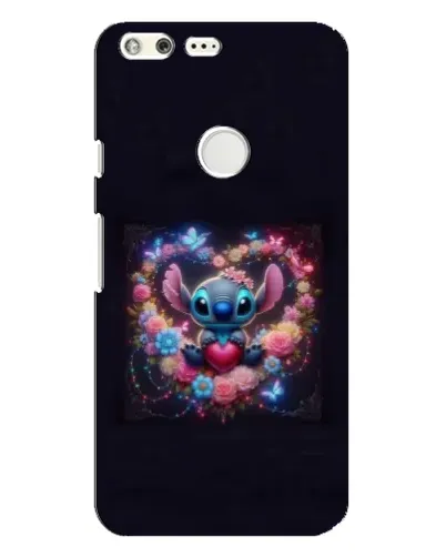 Чехол для Google Pixel XL с картинкой «Stitch в цветах»