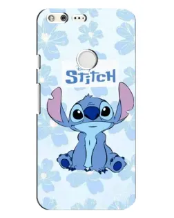 Чехол для Google Pixel XL с картинкой «Stitch среди цветов»