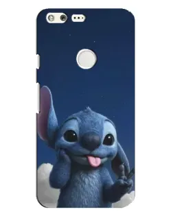Чехол для Google Pixel XL с картинкой «Стич в облаках»