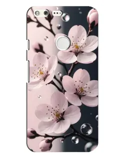 Чохол для Google Pixel XL з картинкою «Ніжня сакура та краплі»