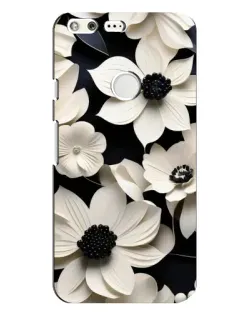 Чохол для Google Pixel XL з картинкою «Об'ємні білі квіти»