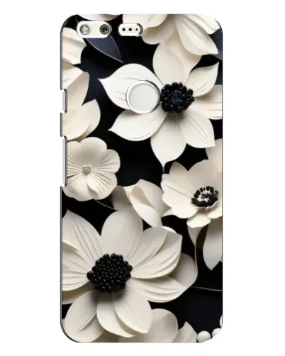 Чохол для Google Pixel XL з картинкою «Об'ємні білі квіти»