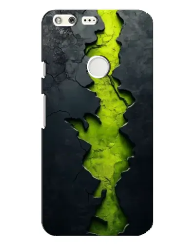 Чохол для Google Pixel XL з картинкою «Салатовий розлом скелі»