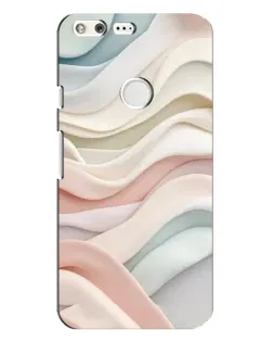 Чохол для Google Pixel XL з картинкою «Пастельні ніжні хвилі»