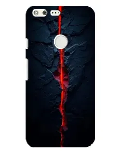 Чохол для Google Pixel XL з картинкою «Червона лавова тріщина»