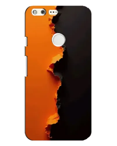 Чохол для Google Pixel XL з картинкою «Помаранчевий розлом»