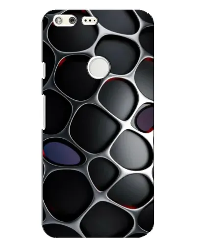 Чохол для Google Pixel XL з картинкою «Об'ємна темна решітка»