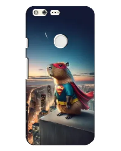 Чохол для Google Pixel XL з картинкою «Капі-мен супергерой»