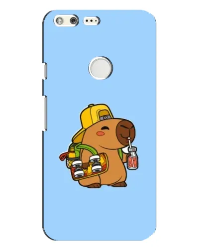 Чохол для Google Pixel XL з картинкою «Капібара на скейті»