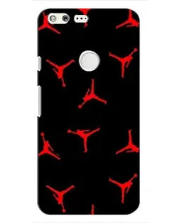 Чохол для Google Pixel з картинкою «Jordan Red Pattern»