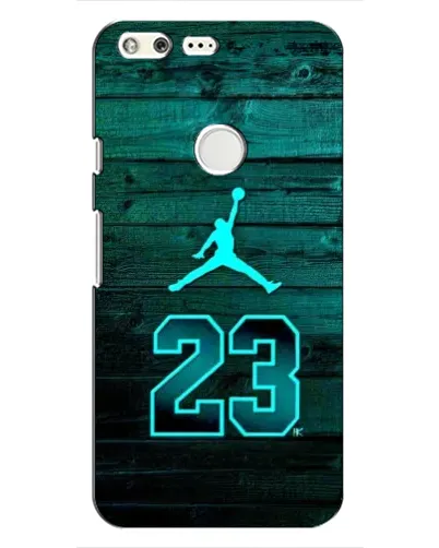 Чохол для Google Pixel з картинкою «Jordan Cyan 23»