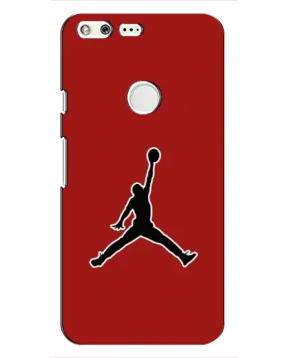 Чохол для Google Pixel з картинкою «Jordan Red Back»