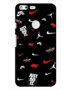 Чохол для Google Pixel з картинкою «Nike Mix Pattern»