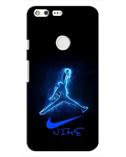 Чохол для Google Pixel з картинкою «Jordan Neon Blue»