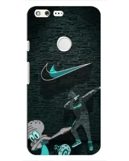 Чохол для Google Pixel з картинкою «Спортивний арт Nike»