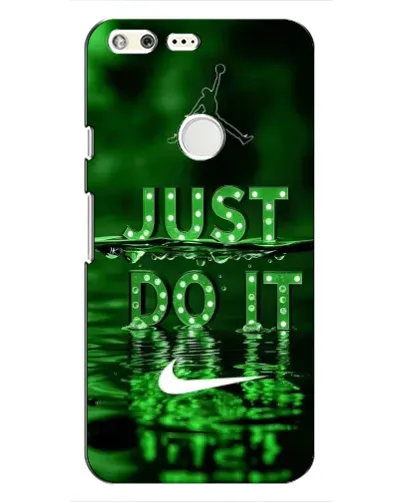 Чохол для Google Pixel з картинкою «Зелений неоновий Nike»