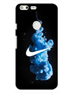 Чохол для Google Pixel з картинкою «Nike та синій дим»