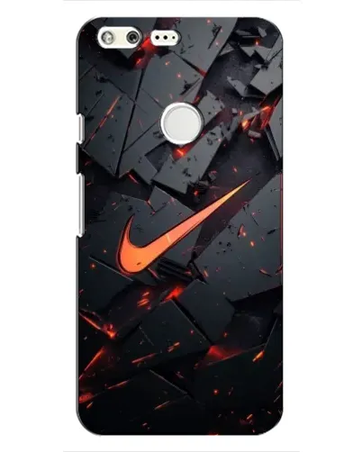 Чохол для Google Pixel з картинкою «Nike — ефект розломів»