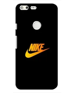 Чохол для Google Pixel з картинкою «Золотий логотип Nike»