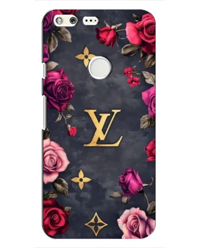 Чохол для Google Pixel з картинкою «Квітковий Louis Vuitton»