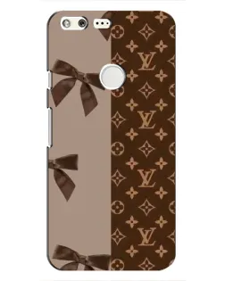Чохол для Google Pixel з картинкою «Louis Vuitton — банти»