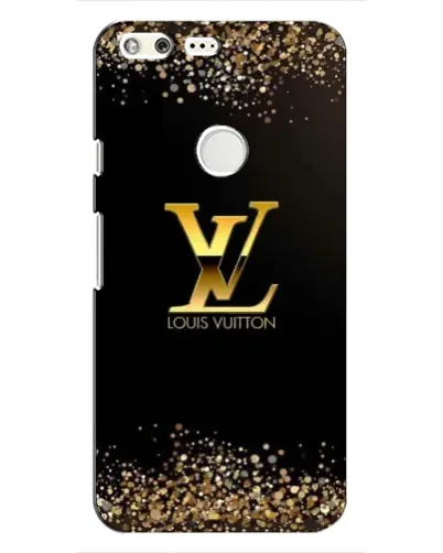 Чохол для Google Pixel з картинкою «LV — золоті іскри»