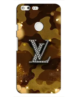 Чохол для Google Pixel з картинкою «Камуфляжний Louis Vuitton»