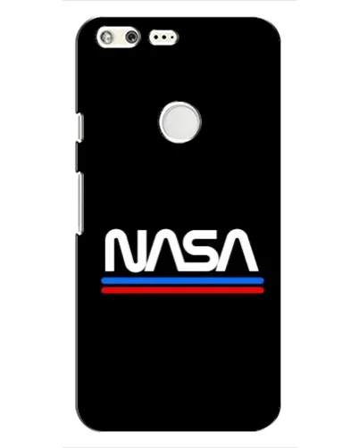 Чохол для Google Pixel з картинкою «NASA — класика Red Blue»