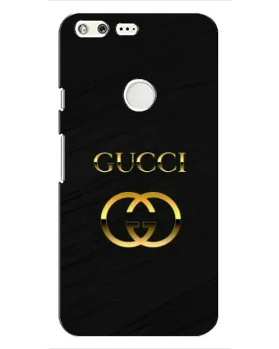 Чохол для Google Pixel з картинкою «Золотий логотип Gucci»