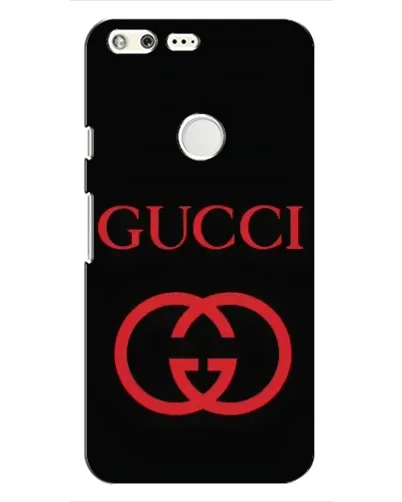 Чохол для Google Pixel з картинкою «Gucci — червоний логотип»