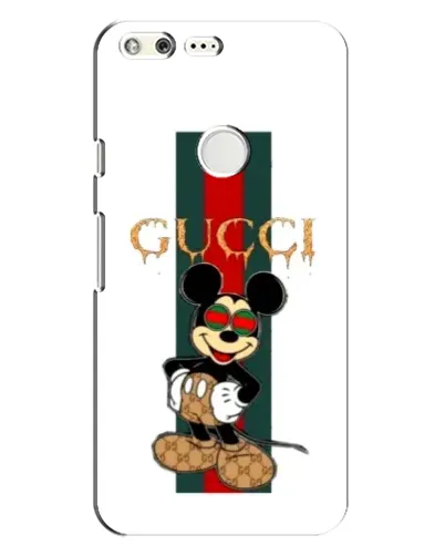 Чохол для Google Pixel з картинкою «Міккі Маус Gucci — смуги»