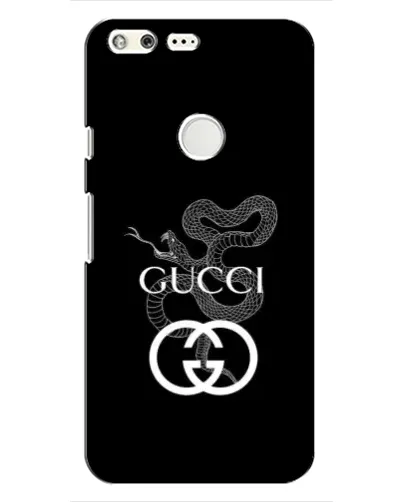 Чохол для Google Pixel з картинкою «Gucci — срібна змія»