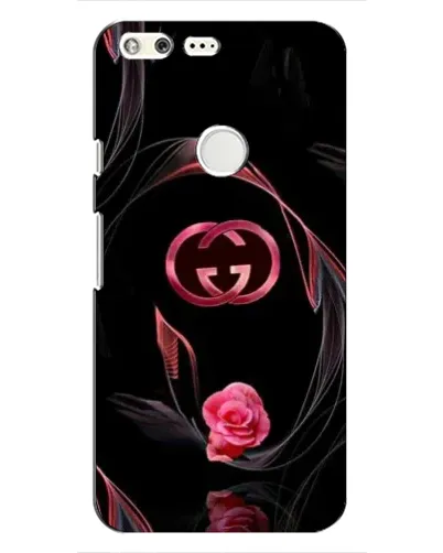 Чохол для Google Pixel з картинкою «Gucci — неонова троянда»