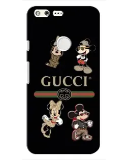 Чохол для Google Pixel з картинкою «Gucci — герої Disney та монограма»