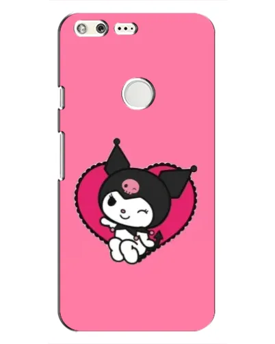 Чохол для Google Pixel з картинкою «Kuromi — любов у серці»