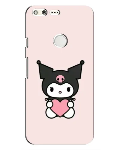 Чохол для Google Pixel з картинкою «Kuromi та серце»